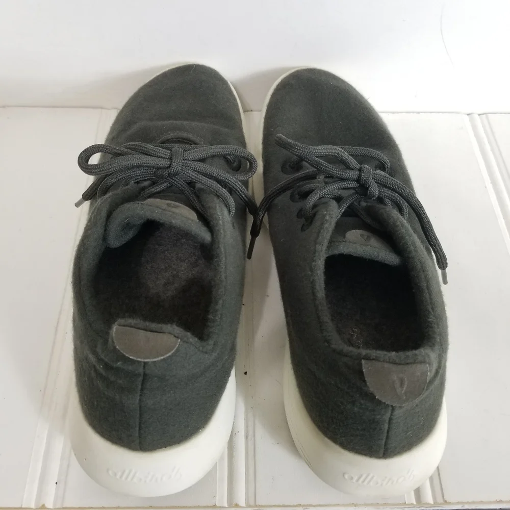 Allbirds Wool Runners Gray Men’s 10 Merino Lace Up Lightweight Comfort